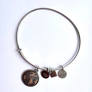 Alex + Ani Leave a Mark On This World charm bangle bracelet